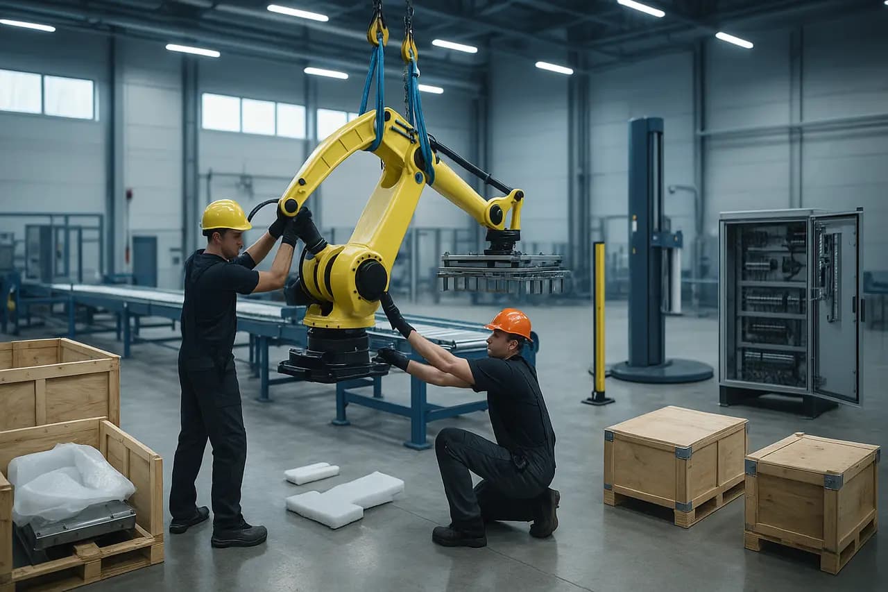Relocating Palletizers & End-of-Line Packaging Automation