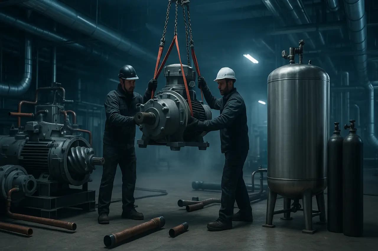 Relokacja przemysłowych instalacji chłodniczych: przewodnik
