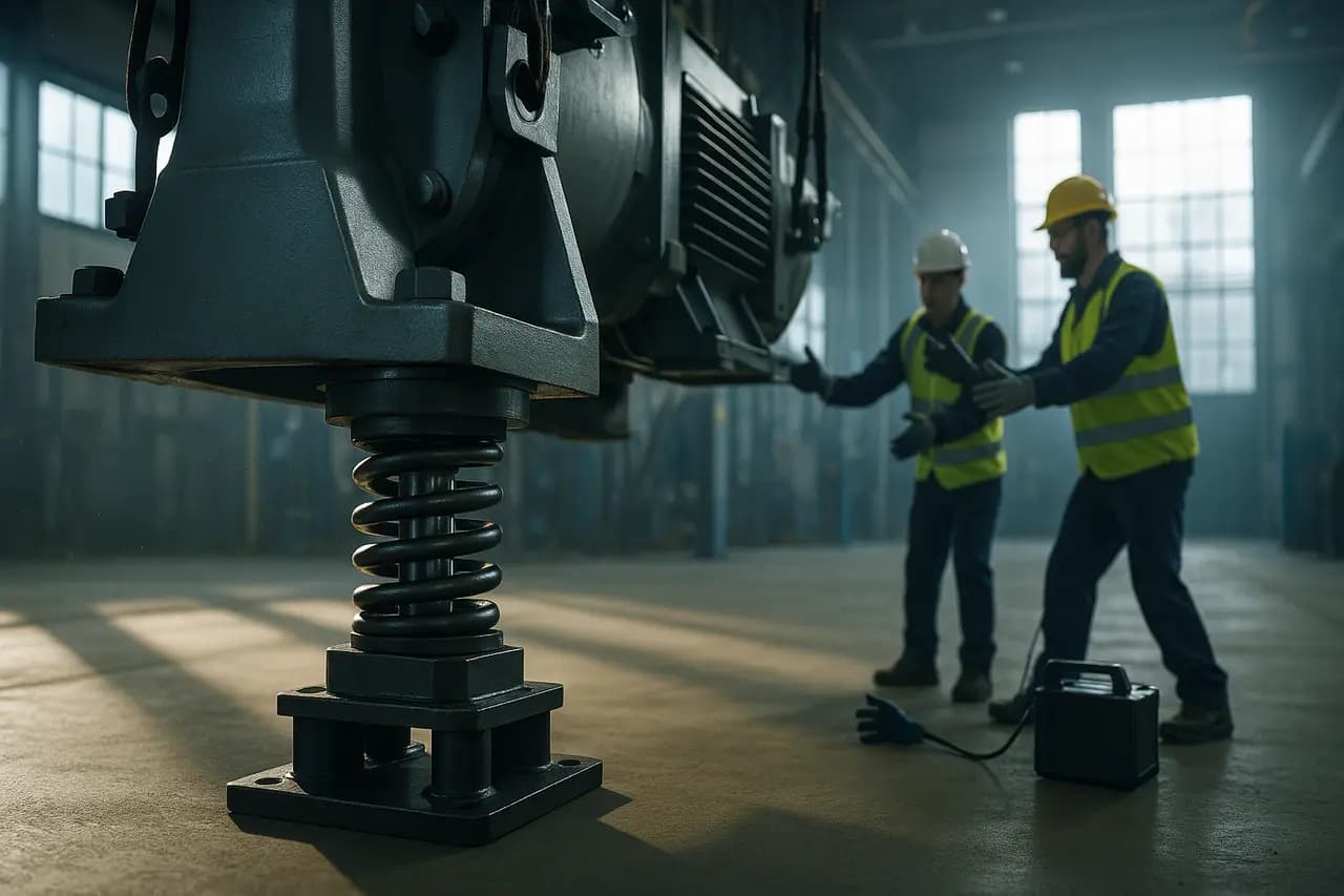 Vibration Isolation for Machines After Relocation